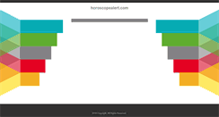 Desktop Screenshot of horoscopealert.com